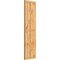 Ekena Millwork Framed Board-n-Batten Shutters w/Z-Bar, Rough Sawn Western Red Cedar, 21 1/2W x 78H, PR RBF06Z21X078RWR - alternate 2
